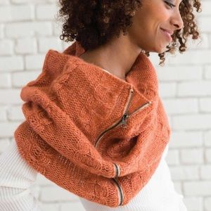 Noonday Collection Cozy Alpaca Zip Scarf
NWT